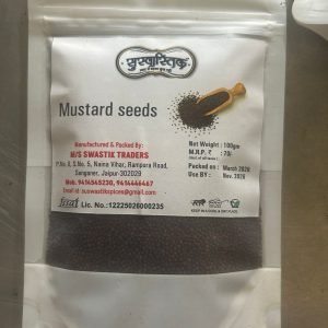 Mustard Seeds (Sarson Dana) – 100g | Fresh, Natural & Premium Quality